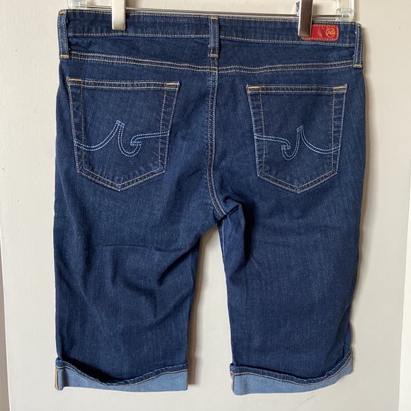 adriano goldschmied crop pant / jean / denim shorts - Picture 2 of 5